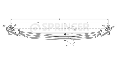 Spring MAN* 902503MN-2902012-10 front