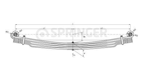 Spring MAN* 902404MN75-2902012-10 front